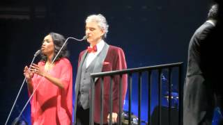 ANDREA BOCELLI quotCANTO A LA TERRAquot LIVE 2142014 [upl. by Atoel]