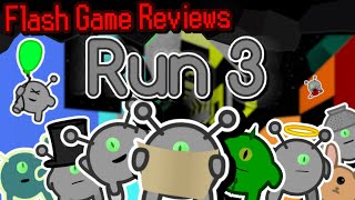 Run 3  Flash Game Review [upl. by Delphina]