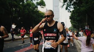 Jorge Peniche Runs the Mexico City Marathon [upl. by Alli]