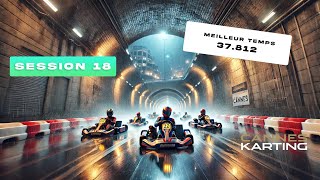 Cannes Karting  Session 18  37812  POV Gopro Kart [upl. by Breskin]