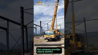 Looking to build with a steel frame Learn all about steel frame buildings in this video [upl. by Meraree]