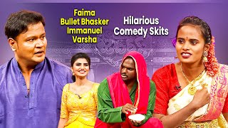 Faima Bullet Bhaskar Immanuel Varsha Hilarious Comedy Skits  Extra Jabardasth  ETV [upl. by Oringa]