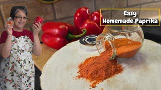 Easy Homemade Paprika ❤️ [upl. by Yesteb]