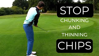 HOW TO HIT CHIP SHOTS AROUND THE GREEN  EASY TECHNIQUE [upl. by Asirrac]