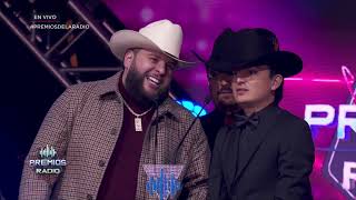 El Fantasma y Los Dos Carnales Mejor Canción Norteña en PREMIOS de la RADIO 2021  EstrellaTv [upl. by Copland]