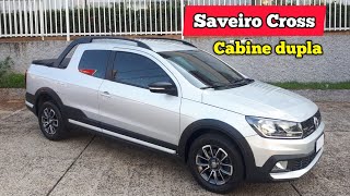 Saveiro Cross cabine dupla 2019 avaliação e preço [upl. by Sebastiano605]