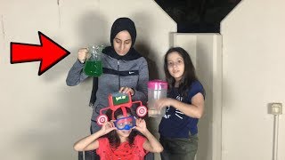 مقلب السلايم في ريان 😱 بكت   SLIME PRANK ON RAYAN [upl. by Gaultiero595]