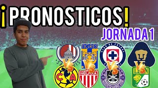 Pronósticos Jornada 1 Liga MX Apertura 2024 [upl. by Alleuqram]