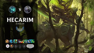 Hecarim Jungle vs Diana  KR Challenger Patch 1316 [upl. by Rehpretsirhc]