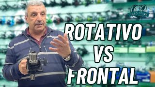 Rotativo vs Frontal  Reeles de pesca  Agropesca [upl. by Donny332]