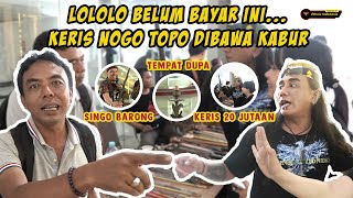 Bawa Kabur Keris Nogo Topo Review Keris Singo Barong Tempat Dupa Keris 20 Jutaan  Baladika [upl. by Dunseath804]