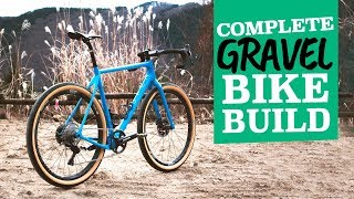 Full Bike Build OPEN UP Road Plus Gravel Bike [upl. by Ariahay]