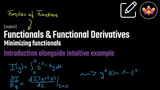 Functionals amp Functional Derivatives  Calculus of Variations  Visualizations [upl. by Esdras865]