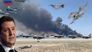 3 Minutes Ago Russia Attacks Air Base in Kiev and Destroys 12 US F16s That Had Just Landed [upl. by Marrin]