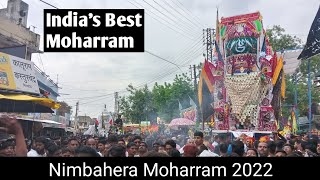 निम्बाहेड़ा मुहर्रम 2022  Indias Best Muharram  Full video  Part1  BazmEPanjtanOfficial [upl. by Daphene]