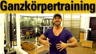 GanzkörperTrainingsplan für Muskelaufbau im Gym [upl. by Ajnek362]