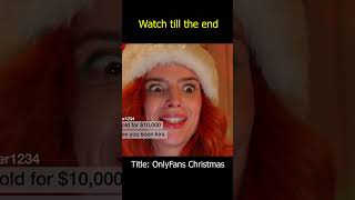 ⚡OnlyFans Christmas movie explained in 1 minute movie explained in telugu⚡shorts amazing movie [upl. by Nohsid182]