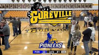 Goreville Blackcats vs Trico Pioneers [upl. by Pia]