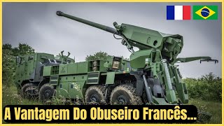 Obuseiro Caesar Francês A Melhor Escolha para o Brasil A França Fez a Melhor Oferta [upl. by Henni]