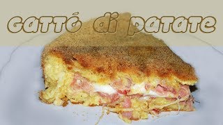 VIDEORICETTA GATTO DI PATATE  RICETTE DI SICILIA [upl. by Mcnally448]