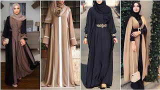 Elegant Abaya Designs 2024  Modest Dress Designs  Latest Gown Styles [upl. by Yorgerg]