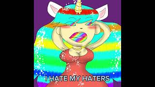 TRACEY amp UNICORN  I HATE MY HATERS OFFICIAL LYRIC VIDEO TRACEY amp BAILEY [upl. by Harbed89]