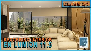 RECORRIDO VIRTUAL INTERIOR EN LUMION 115 INTERIORISMO [upl. by Prasad626]