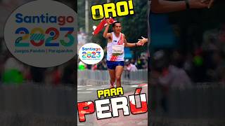 PERU MEDALLA DE ORO  CRISTIAN PACHECO  MARATÓN SANTIAGO 2023 peru cristianpacheco parati [upl. by Novar]