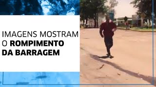 Vídeo mostra o momento do rompimento da barragem de Brumadinho [upl. by Robbins468]