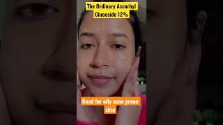 Genuine Review The Ordinary Ascorbyl Glucoside 12 vitaminc skincare youtubeshorts shorts [upl. by Estel]