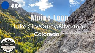 Alpine Loop 4x4 Trail  Lake City Ouray Silverton Colorado  Moderate Jeep Badge of Honor [upl. by Rossi]