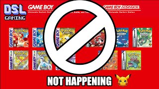 No Classic Pokemon Games Are Likely NOT Coming to the Switch Online Heres Why [upl. by Atrebla]