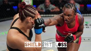 Claressa Shields vs Abigail Montes Fight Highlights [upl. by Sallad]