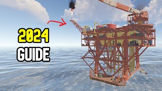 2024 Updated Small Oil Rig Guide  Rust [upl. by Conrado]