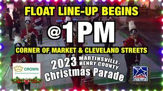 Martinsville 2023 Christmas Parade [upl. by Ori]