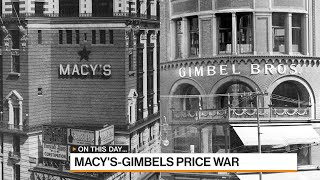 Macys  Gimbels Price War  On This Day [upl. by Nylaehs]