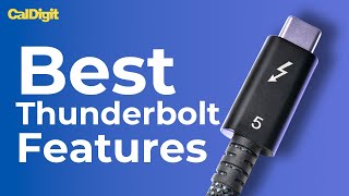 Top 5 Thunderbolt 5 Features  CalDigit [upl. by Assirehs]