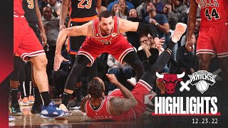 HIGHLIGHTS DeRozan hits game winner over Knicks  Chicago Bulls [upl. by Nnahteb]