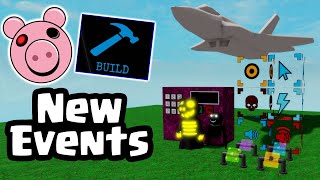 BUILD MODE ALL NEW EVENTS EXPLAINED Piggy Build Mode NEW UPDATE Epic Update [upl. by Enelyw383]