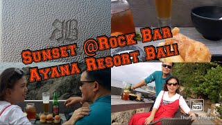 Sunset Rock Bar Ayana Resort Bali [upl. by Neiluj]