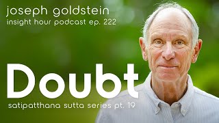 Buddhism amp Doubt  Joseph Goldstein – Insight Hour Podcast Ep 222 Satipatthana Sutta Series Pt 19 [upl. by Dekeles]