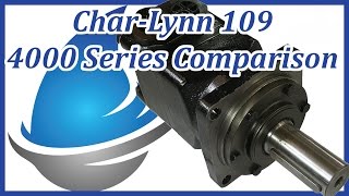 PHYSICAL COMPARISON OF CHARLYNN ®  EATON ® 109 4000 SERIES MOTOR TO FLUIDPOWERSHOP REPLACEMENT [upl. by Hedelman33]