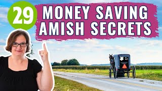 Save Like The Amish 29 Frugal Hacks [upl. by Yaja686]