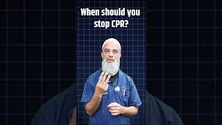 When should you stop performing CPR ❤️‍🩹 cpr heartdoctor cardiacarrest heartattack shorts [upl. by Trainer510]