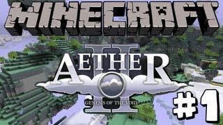 Minecraft Aether II  Our First Dungeon  Episode 1 [upl. by Denison]