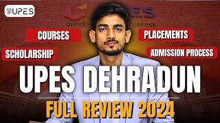 UPES Dehradun 2024 A Comprehensive University Review  FEE STRUCTURE  PLACEMENTS [upl. by Jermaine278]