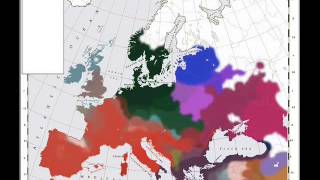 INDOEUROPEAN MIGRATIONS amp language geographical evolution [upl. by Anawik]