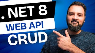 ASPNET Web API CRUD Operations  NET8 and Entity Framework Core Tutorial [upl. by Inalem]