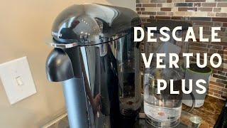 Nespresso Vertuo Plus Descaling  From Start to Finish [upl. by Messing366]