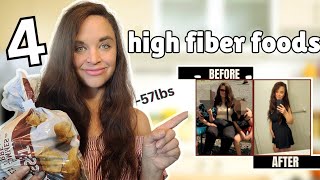 I ate these 4 HIGH FIBER FOODS every day and lost 60lbs of fat [upl. by Yenruogis]